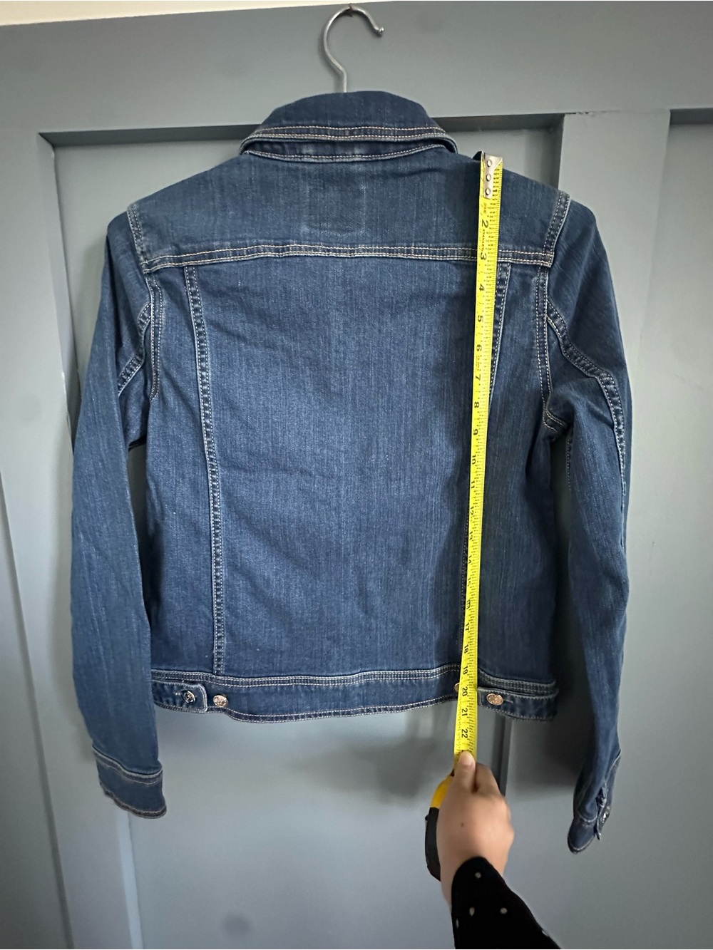 kate spade Dark Blue Denim Jean Jacket - Picture 7 of 8